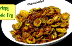 Crispy Karela Fry Recipe